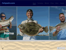 Tablet Screenshot of fishpadre.com
